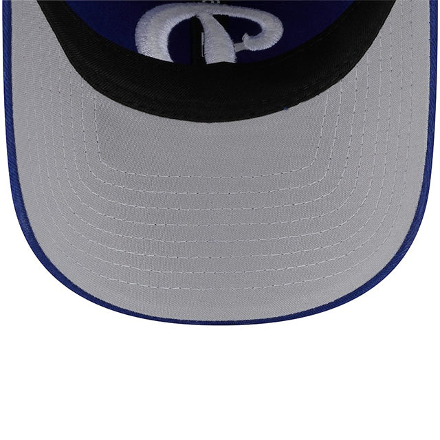 ニューエラ キャップ 海外取寄 9TWENTY ロサンゼルス ドジャース 2024 MLB BATTING PRACTICE BP STRAPBACK CAP ROYAL BLUE