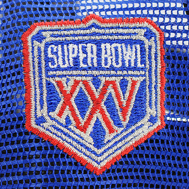 ニューエラ メッシュキャップ 9TWENTY バッファロー ビルズ NFL SUPER BOWL XXV MESH CAP BLUE