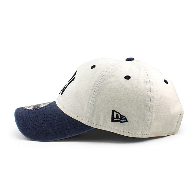 ニューエラ キャップ 9TWENTY ニューヨーク ヤンキース MLB CLASSIC SIDESCRIPT STRAPBACK CAP CREAM