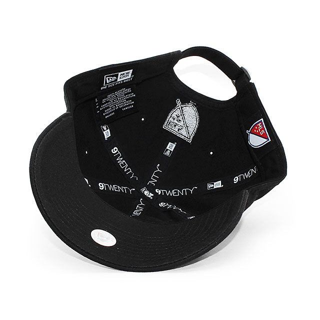 ニューエラ キャップ 9TWENTY ロサンゼルス FC MLS CORE CLASSIC STRAPBACK CAP BLACKOUT