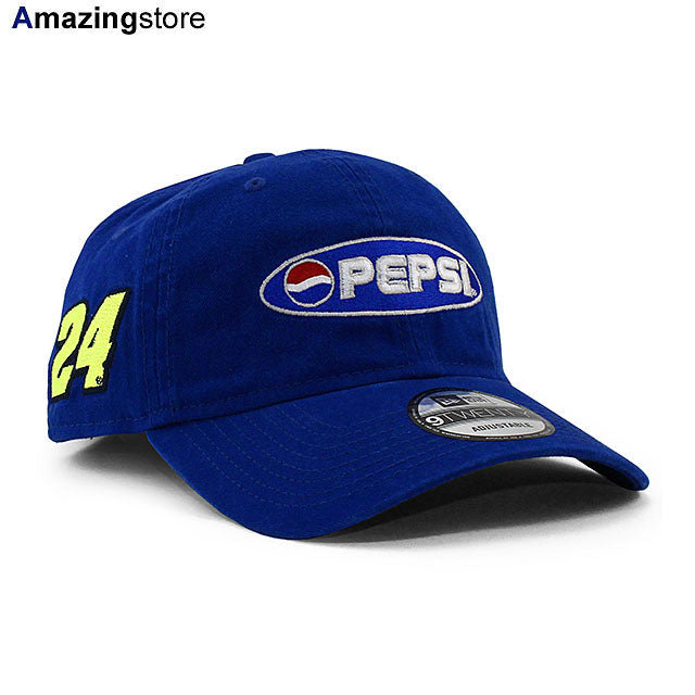 ニューエラ キャップ 9TWENTY ナスカー ジェフ ゴードン JEFF GORDON PEPSI STRAPBACK CAP BLUE NEW ERA NASCAR