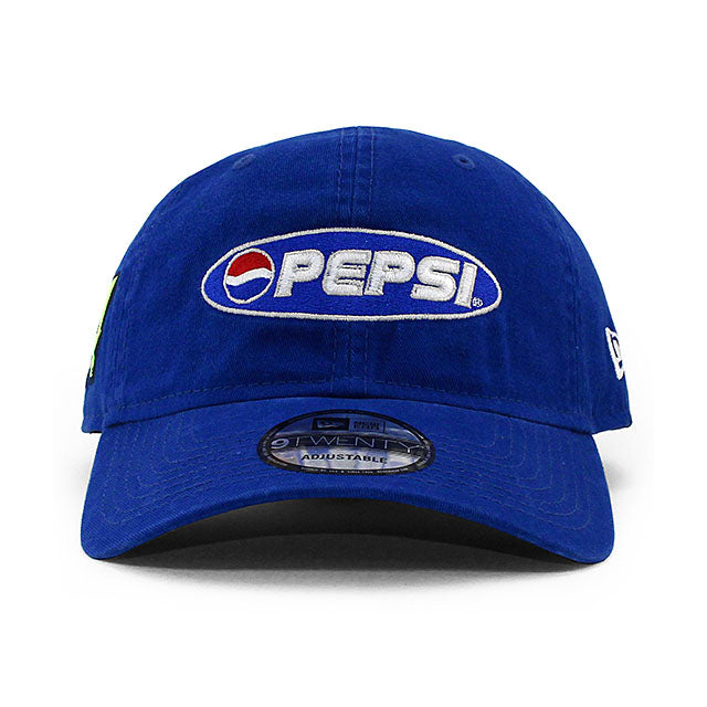 ニューエラ キャップ 9TWENTY ナスカー ジェフ ゴードン JEFF GORDON PEPSI STRAPBACK CAP BLUE