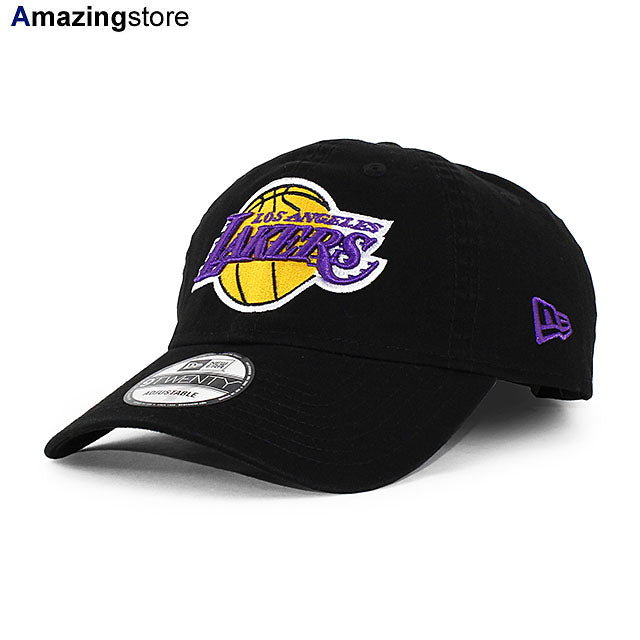 ニューエラ キャップ 9TWENTY ロサンゼルス レイカーズ NBA CORE CLASSIC STRAPBACK CAP BLACK NEW ERA LOS ANGELES LAKERS