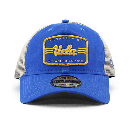ニューエラ 9TWENTY メッシュキャップ UCLA ブルーインズ NCAA PROPERTY TRUCKER MESH CAP LIGHT BLUE NEW ERA UCLA BRUINS