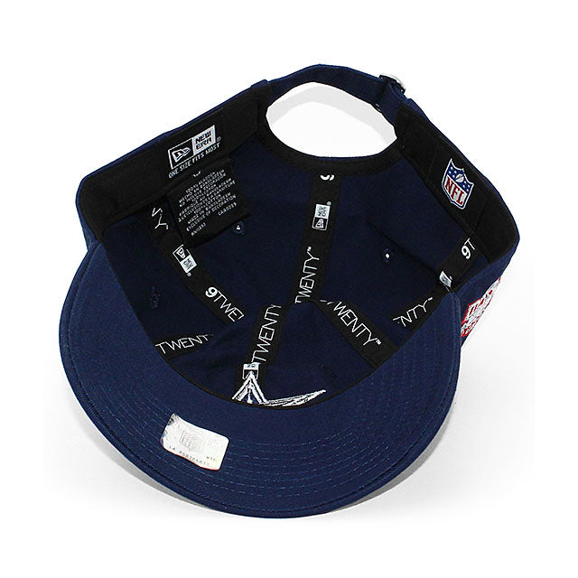 ニューエラ キャップ 9TWENTY ダラス カウボーイズ NFL SUPER BOWL XXVII STRAPBACK CAP NAVY