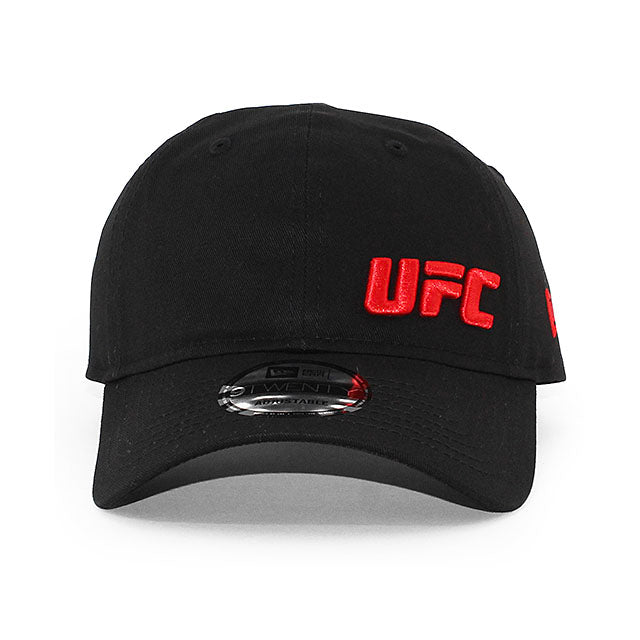 ニューエラ キャップ 9TWENTY UFC FLAWLESS LOGO STRAPBACK CAP BLACK