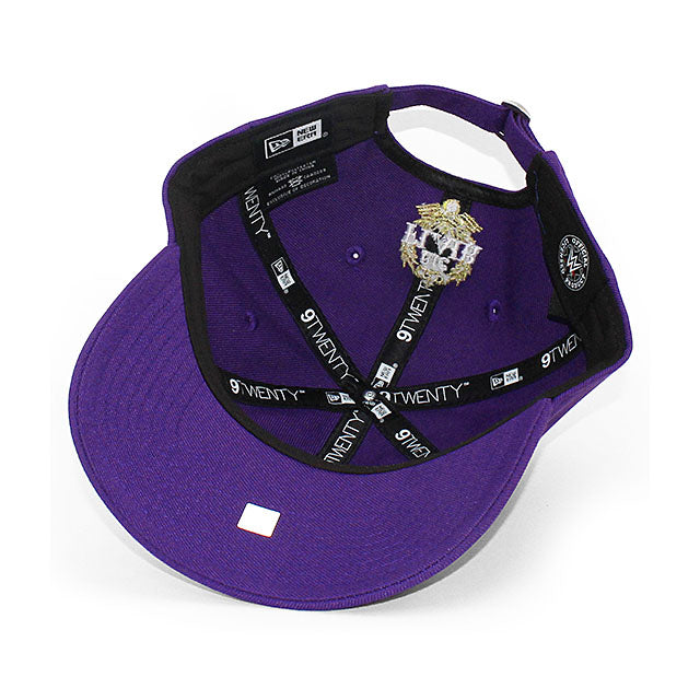 リック フレアーモデル ニューエラ キャップ 9TWENTY ストラップバック RIC FLAIR STRAPBACK CAP PURPLE