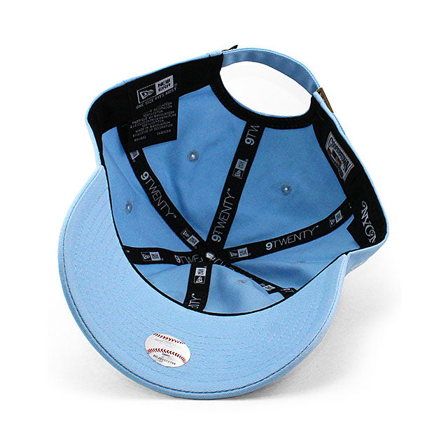 NEW YORK OR NOWHEREコラボ ニューエラ キャップ 9TWENTY ニューヨーク ヤンキース MLB NYON STRAPBACK CAP BLUE