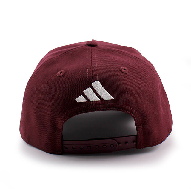 アディダスコラボ ニューエラ キャップ 9FORTY テキサス A&M アギーズ NCAA A-FRAME SNAPBACK CAP MAROON