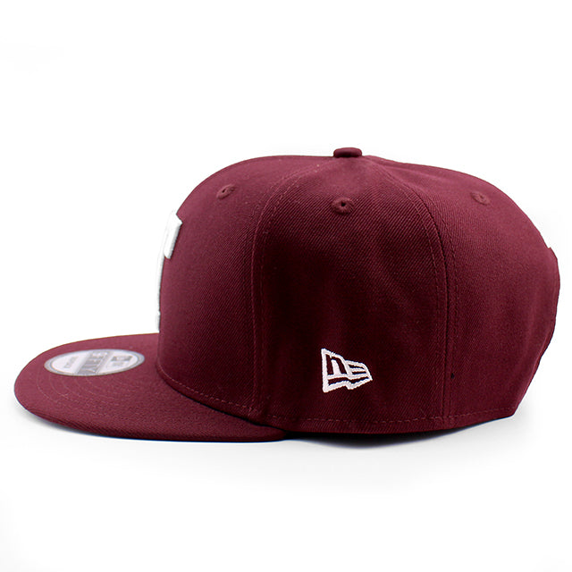 アディダスコラボ ニューエラ キャップ 9FIFTY テキサス A&M アギーズ NCAA SNAPBACK CAP MAROON