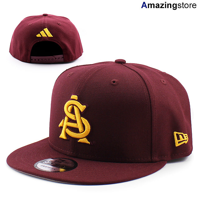アディダスコラボ ニューエラ キャップ 9FIFTY アリゾナステイト サンデビルズ NCAA SNAPBACK CAP MAROON