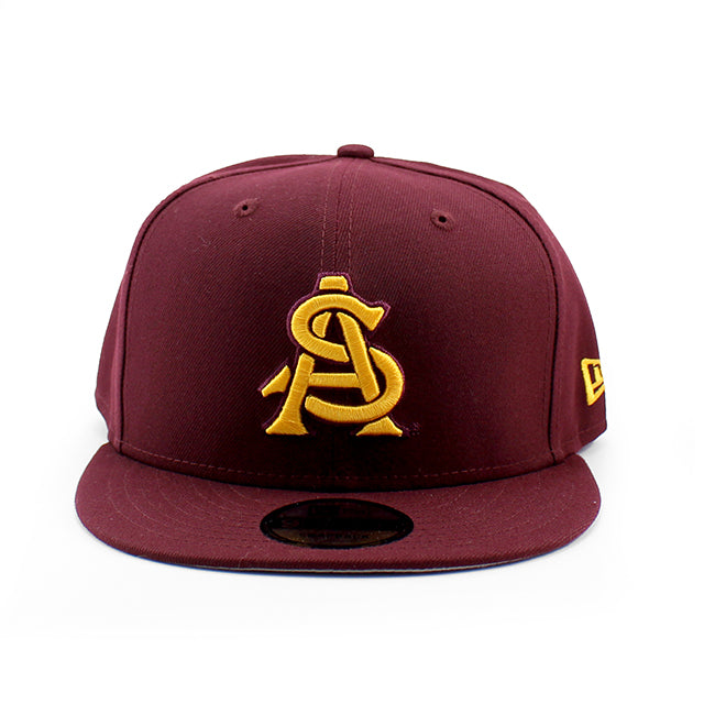 アディダスコラボ ニューエラ キャップ 9FIFTY アリゾナステイト サンデビルズ NCAA SNAPBACK CAP MAROON