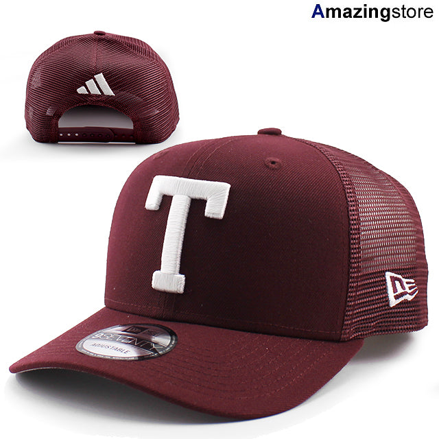 アディダスコラボ ニューエラ キャップ 9SEVENTY テキサス A&M アギーズ NCAA STRETCH SNAPBACK CAP MAROON