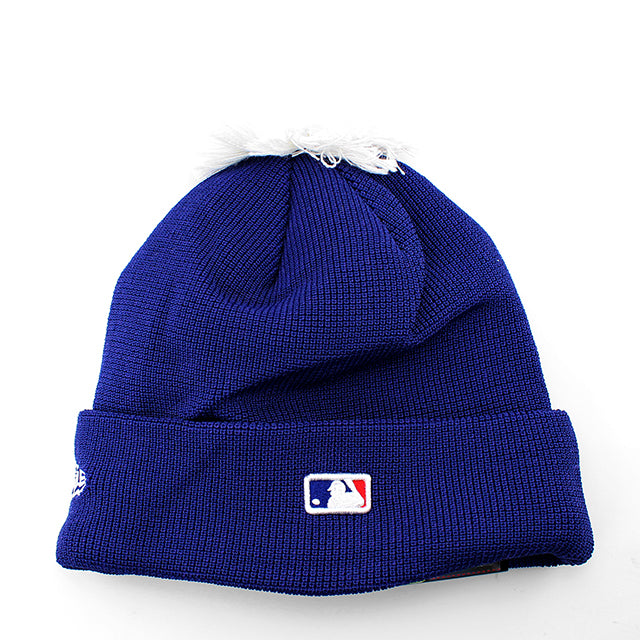 ニューエラ ニットキャップ ビーニー ロサンゼルス ドジャース 2025 MLB BATTING PRACTICE HOME KNIT BEANIE CAP ROYAL BLUE