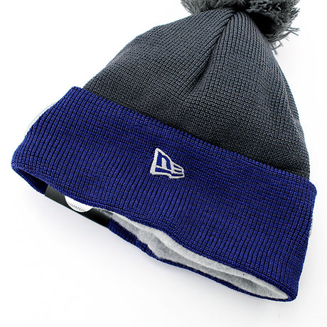 ニューエラ ニットキャップ ビーニー ロサンゼルス ドジャース 2025 MLB BATTING PRACTICE ROAD KNIT BEANIE CAP GRAPHITE-ROYAL BLUE