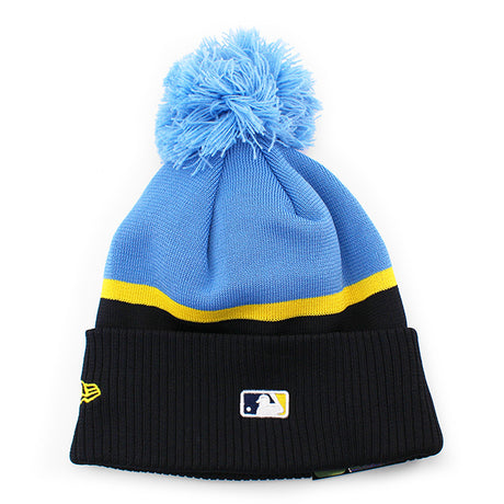 シティコネクト ニューエラ ニットキャップ ビーニー フィラデルフィア フィリーズ 2024 MLB CITY CONNECT POM KNIT BEANIE CAP NAVY-BLUE
