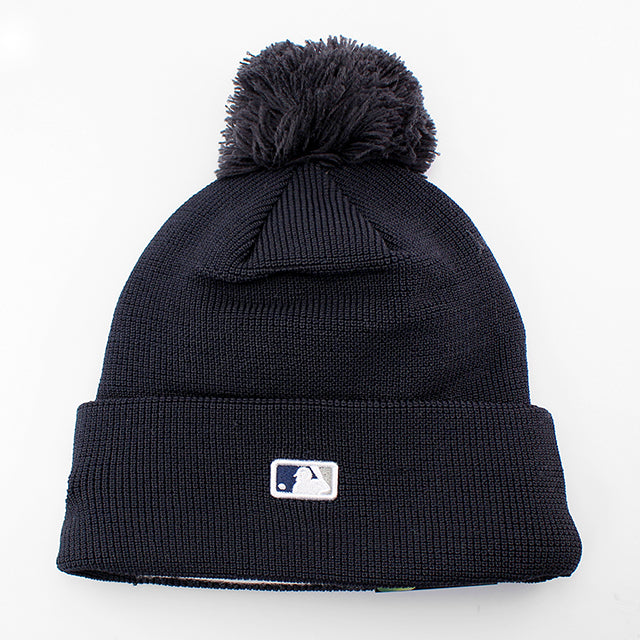 ニューエラ ニットキャップ ビーニー ニューヨーク ヤンキース 2025 MLB BATTING PRACTICE HOME KNIT BEANIE CAP NAVY