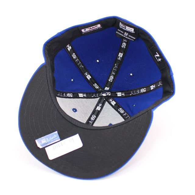 MADE IN U.S.A. ニューエラ トロント ブルージェイズ 2007-2016 ON FIELD PERFORMANCE GAME FITTED CAP ROYAL BLUE NEW ERA TORONTO BLUE JAYS