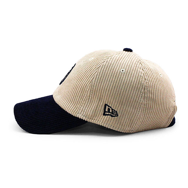 ニューエラ キャップ カジュアルクラシック ミネソタ ティンバーウルブズ NBA CORDUROY CASUAL CLASSIC CAP CREAM