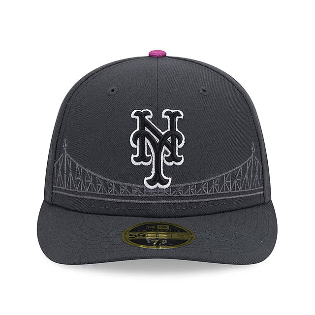 海外取寄 シティコネクト キャップ ニューエラ LP 59FIFTY ニューヨーク メッツ MLB CITY CONNECT FITTED CAP CHARCOAL