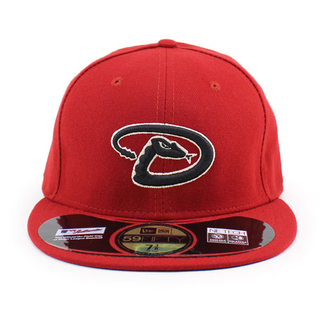 MADE IN U.S.A. ニューエラ アリゾナ ダイヤモンドバックス 2007-2016 ON FIELD PERFORMANCE ALTERNATE-2 FITTED CAP BRICK RED NEW ERA ARIZONA DIAMONDBACKS