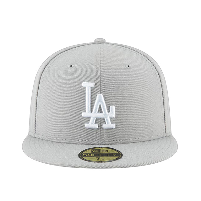 ワールドシリーズ2連覇モデル ニューエラ キャップ 59FIFTY ロサンゼルス ドジャース MLB BACK2BACK WORLD SERIES CHAMPIONS FITTED CAP GREY