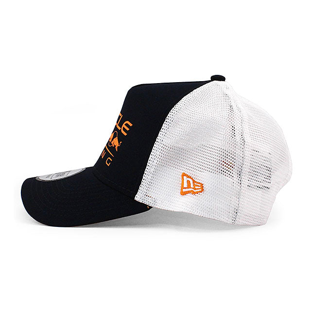 ニューエラ メッシュキャップ オラクル レッドブル レーシング REPREVE E-FRAME TRUCKER MESH CAP NAVY