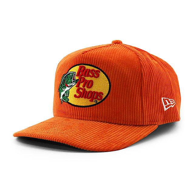 ニューエラ キャップ GOLFER ナスカー マーティン トゥーレックス ジュニア BASS PRO SHOPS SNAPBACK CAP ORANGE