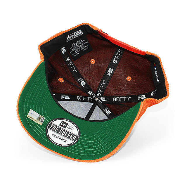 ニューエラ キャップ GOLFER ナスカー マーティン トゥーレックス ジュニア BASS PRO SHOPS SNAPBACK CAP ORANGE
