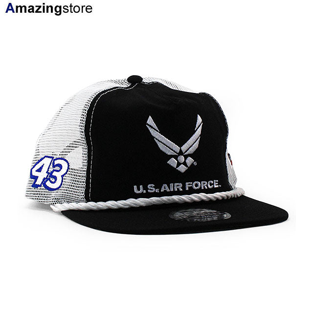 ニューエラ メッシュキャップ GOLFER ナスカー エリック ジョーンズ U.S. AIR FORCE MESH CAP BLACK