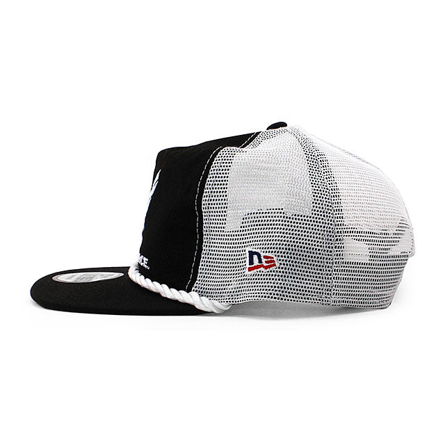 ニューエラ メッシュキャップ GOLFER ナスカー エリック ジョーンズ U.S. AIR FORCE MESH CAP BLACK