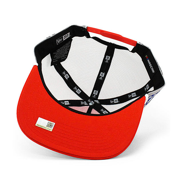 ニューエラ メッシュキャップ GOLFER ナスカー エリック ジョーンズ TIDE MESH CAP ORANGE