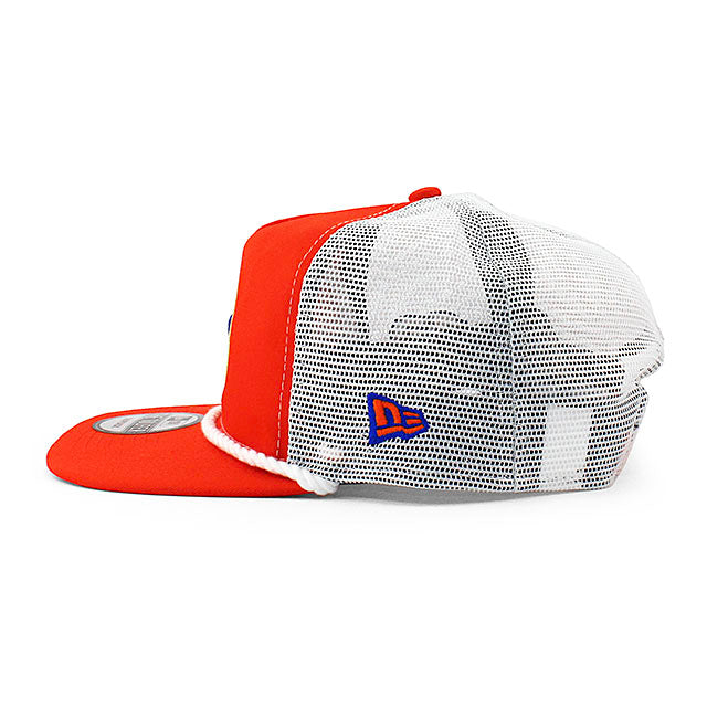 ニューエラ メッシュキャップ GOLFER ナスカー エリック ジョーンズ TIDE MESH CAP ORANGE
