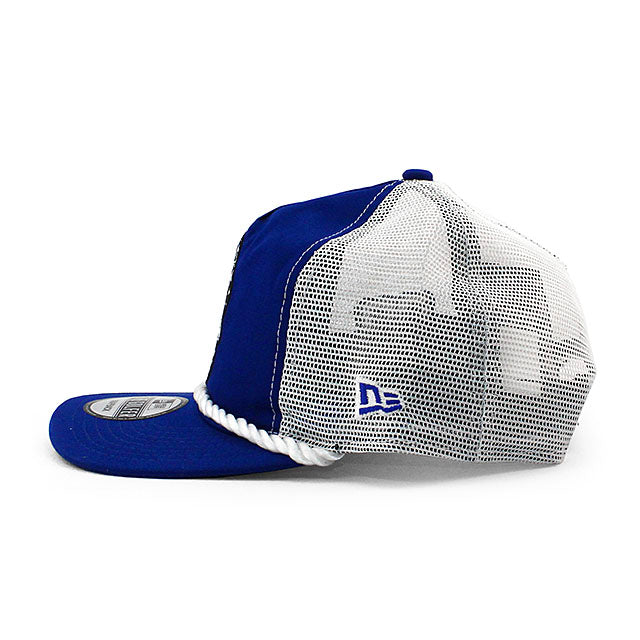 ニューエラ メッシュキャップ GOLFER ナスカー TRACKHOUSE RACING MESH CAP BLUE