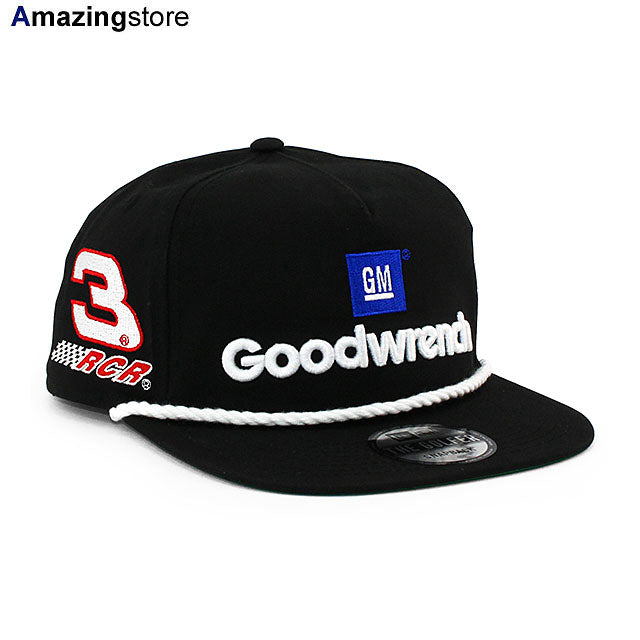 ニューエラ キャップ GOLFER ナスカー リチャード チルドレス レーシング GM GOODWRENCH SNAPBACK CAP BLACK