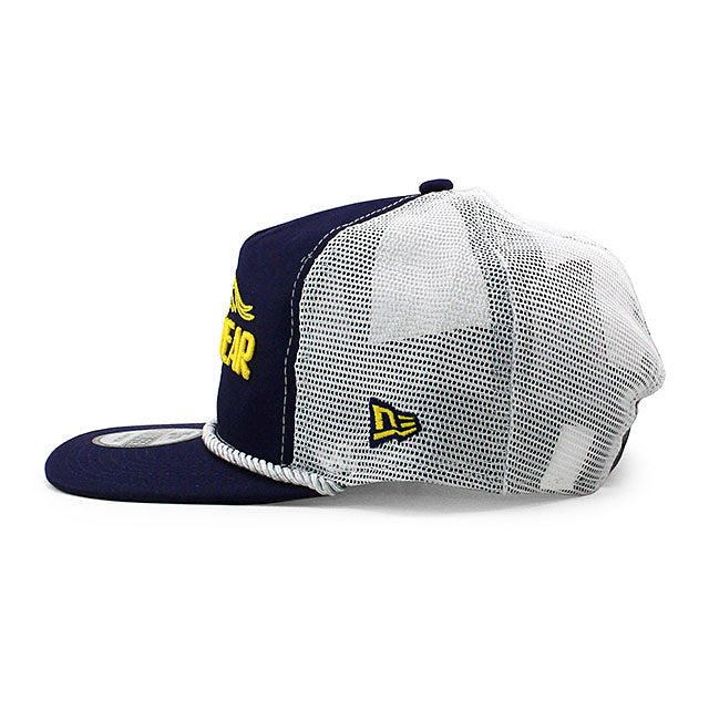 ニューエラ メッシュキャップ GOLFER ナスカー GOODYEAR MESH CAP NAVY