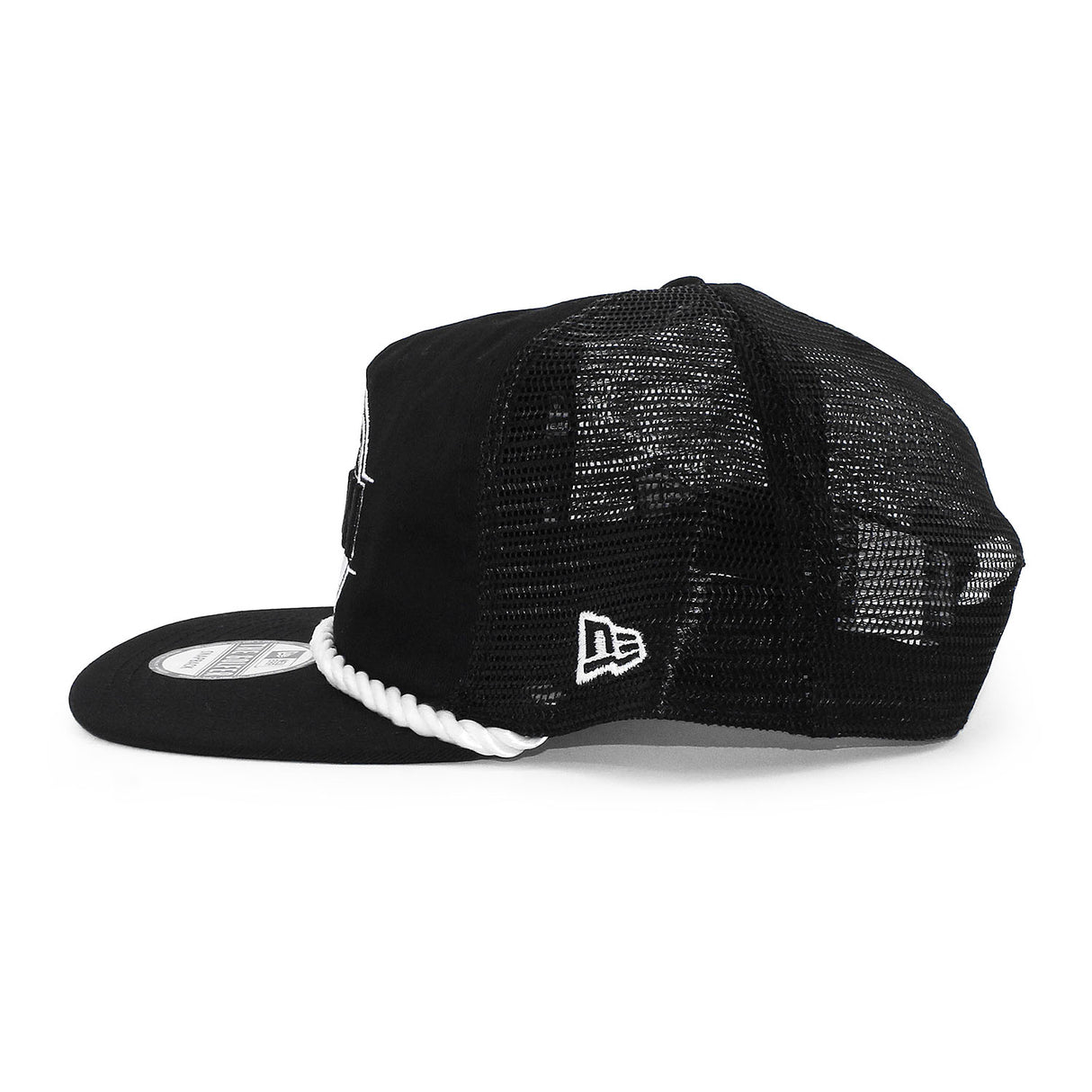 ニューエラ メッシュキャップ GOLFER ナスカー ケヴィン ハーヴィック BUSCH BEER MESH SNAPBACK CAP BLACK