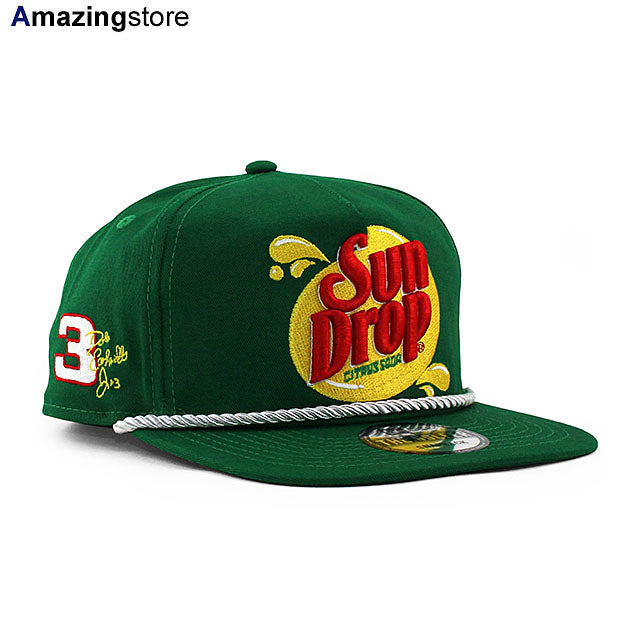 ニューエラ キャップ GOLFER ナスカー デイル アーンハート ジュニア DALE EARNHARDT Jr. SUN DROP SNAPBACK CAP GREEN