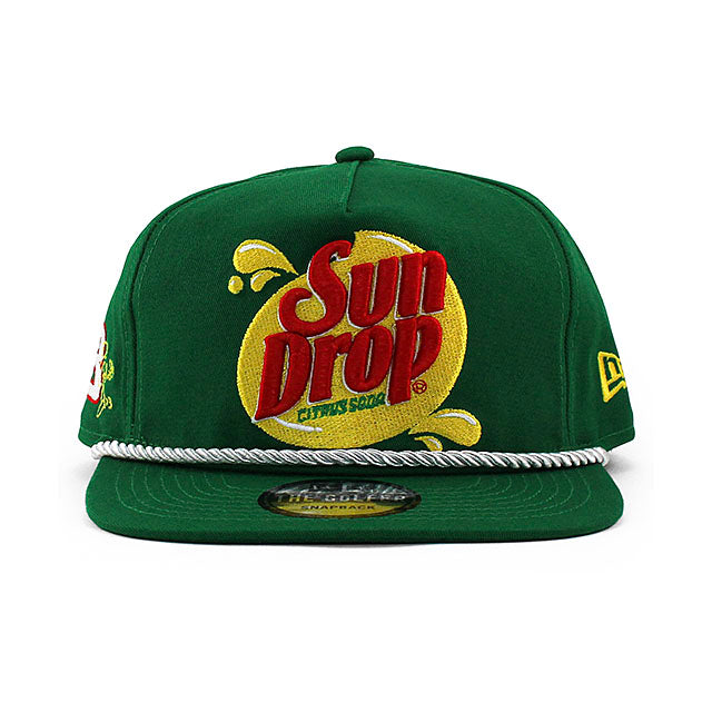 ニューエラ キャップ GOLFER ナスカー デイル アーンハート ジュニア DALE EARNHARDT Jr. SUN DROP SNAPBACK CAP GREEN