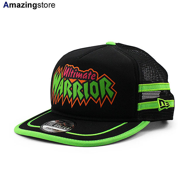 アルティメット ウォリアーモデル ニューエラ キャップ メッシュキャップ THE ULTIMATE WARRIOR MESEH CAP BLACK