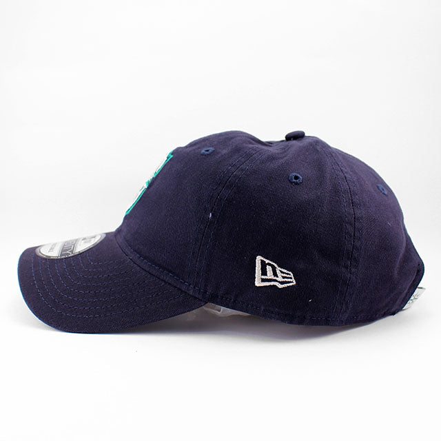 イチロー永久欠番記念モデル ニューエラ キャップ 9TWENTY シアトル マリナーズ MLB COOPERSTOWN NUMBER RETIREMENT STRAPBACK CAP NAVY