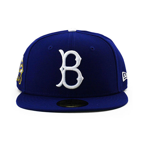 2025 ジャッキー ロビンソンデーモデル ニューエラ キャップ 59FIFTY ブルックリン ドジャース MLB JACKIE ROBINSON DAY FITTED CAP BLUE