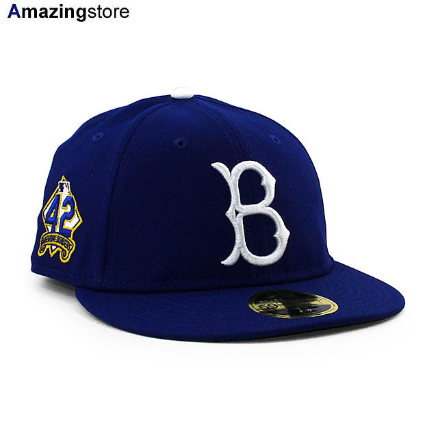 2025 ジャッキー ロビンソンデーモデル ニューエラ キャップ RC59FIFTY ブルックリン ドジャース MLB JACKIE ROBINSON DAY RETRO CROWN FITTED CAP BLUE
