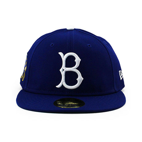 2025 ジャッキー ロビンソンデーモデル ニューエラ キャップ RC59FIFTY ブルックリン ドジャース MLB JACKIE ROBINSON DAY RETRO CROWN FITTED CAP BLUE