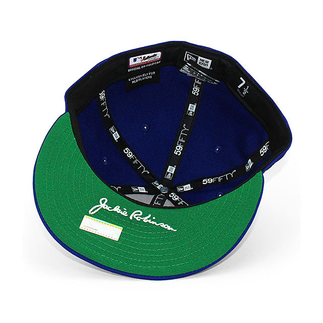 2025 ジャッキー ロビンソンデーモデル ニューエラ キャップ RC59FIFTY ブルックリン ドジャース MLB JACKIE ROBINSON DAY RETRO CROWN FITTED CAP BLUE