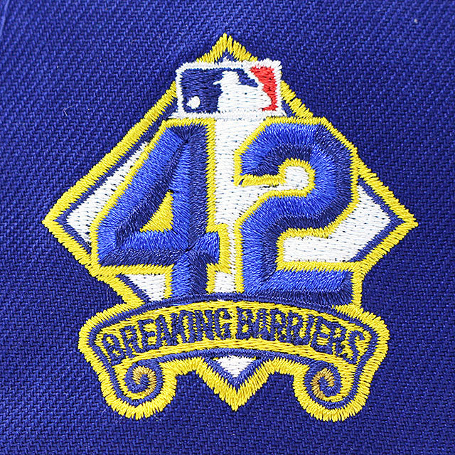 2025 ジャッキー ロビンソンデーモデル ニューエラ キャップ RC59FIFTY ブルックリン ドジャース MLB JACKIE ROBINSON DAY RETRO CROWN FITTED CAP BLUE