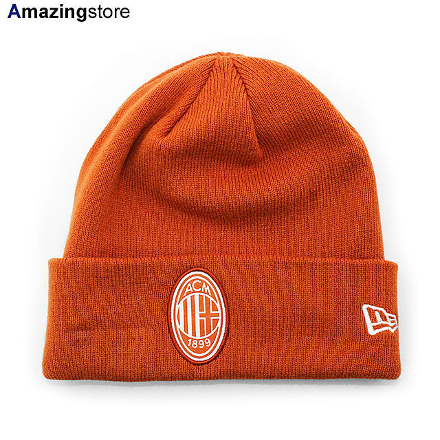 ニューエラ ニット ビーニーキャップ ACミラン SERIA A CUFFED KNIT BEANIE CAP ORANGE