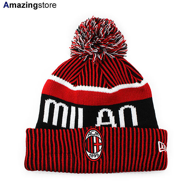 ニューエラ ニットキャップ ビーニー ACミラン SPORT CUFFED KNIT BEANIE RED
