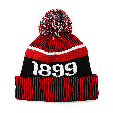 ニューエラ ニットキャップ ビーニー ACミラン SPORT CUFFED KNIT BEANIE RED