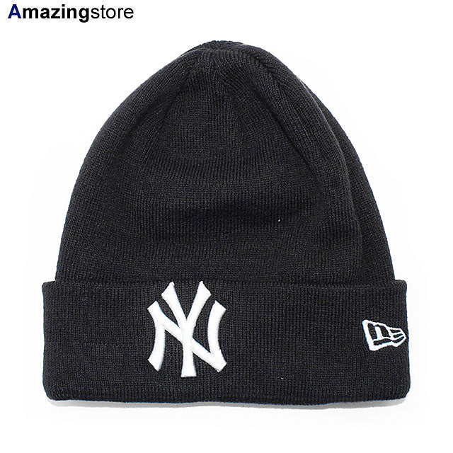 ニューエラ ニットキャップ ビーニー ニューヨーク ヤンキース MLB CUFFED KNIT KNIT BEANIE NAVY
